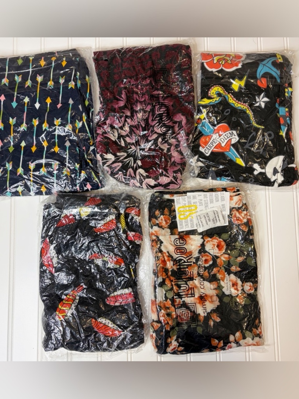 Mixed Pattern Leggings bundle of 5!